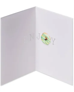 Eat Hole Foods Funny Birthday Greeting Card