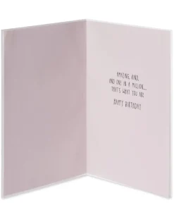 Elephant and Zebra Birthday Greeting Card