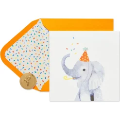 Elephant Birthday Greeting Card