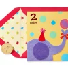 Elephant 2nd Birthday Greeting Card
