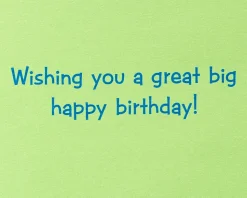Elephant 2nd Birthday Greeting Card