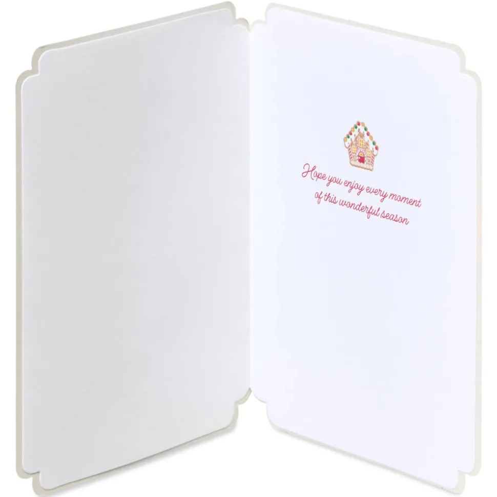 Enjoy Every Moment Hello Kitty Christmas Greeting Card