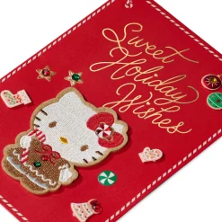 Enjoy Every Moment Hello Kitty Christmas Greeting Card
