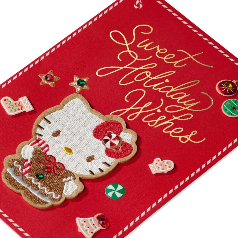 Enjoy Every Moment Hello Kitty Christmas Greeting Card