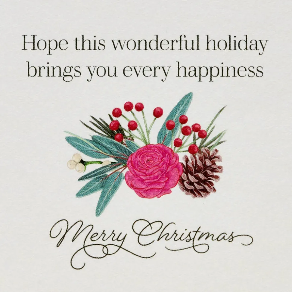 Every Happiness Christmas Greeting Card