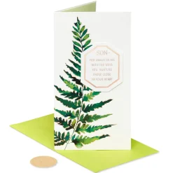 Exceptional Dad and Son Father’s Day Greeting Card for Son