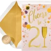 Extra Cheers 21st Birthday Greeting Card