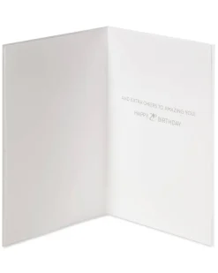 Extra Cheers 21st Birthday Greeting Card