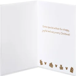 Extra-Special Wishes Disney Christmas Greeting Card
