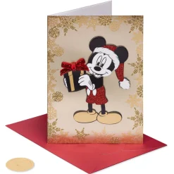 Extra-Special Wishes Disney Christmas Greeting Card