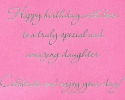 Fabric Gifts Birthday Greeting Card