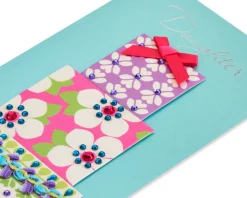 Fabric Gifts Birthday Greeting Card
