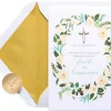 Faith and Happiness Baptism Greeting Card