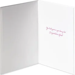 Fancy Hat Graduation Greeting Card