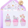 Fantasy Cupcakes Birthday Greeting Card