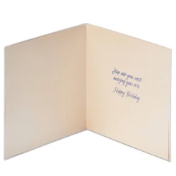 Fashion Feather Heels Birthday Greeting Card