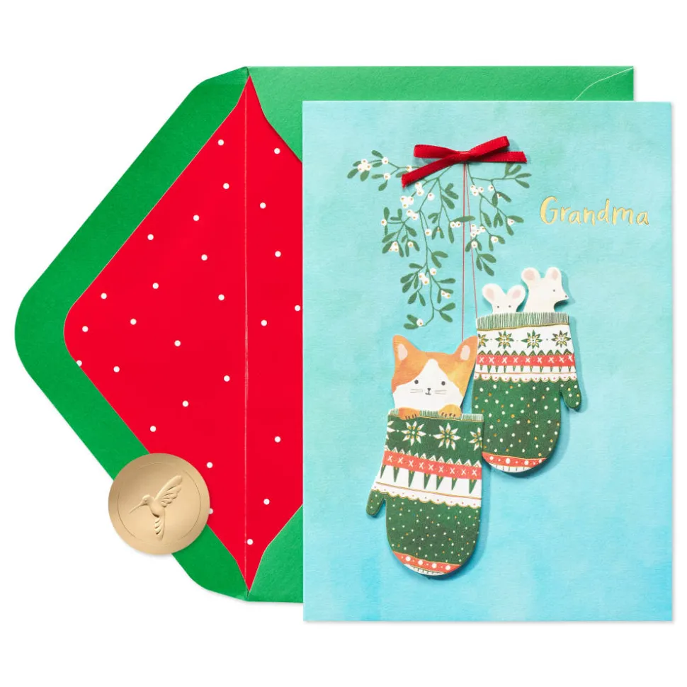 Favorite Part Christmas Greeting Card for Grandma