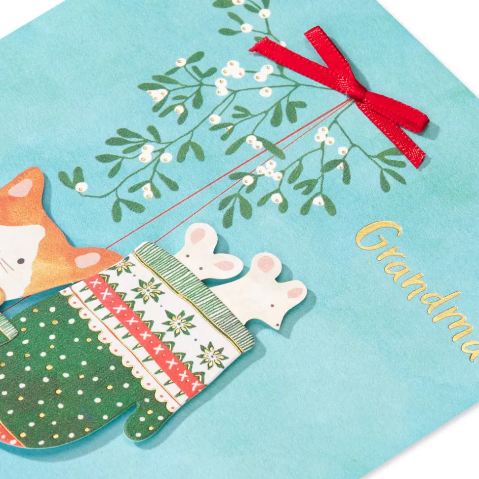 Favorite Part Christmas Greeting Card for Grandma