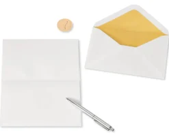 Feather Blank Thank You Greeting Card