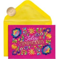 Feliz Cumpleaños Spanish Birthday Greeting Card
