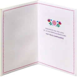 Feliz Cumpleaños Spanish Birthday Greeting Card