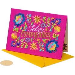 Feliz Cumpleaños Spanish Birthday Greeting Card