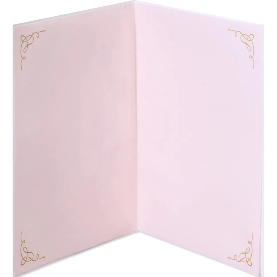 Feminine Blank Thinking of You Greeting Card