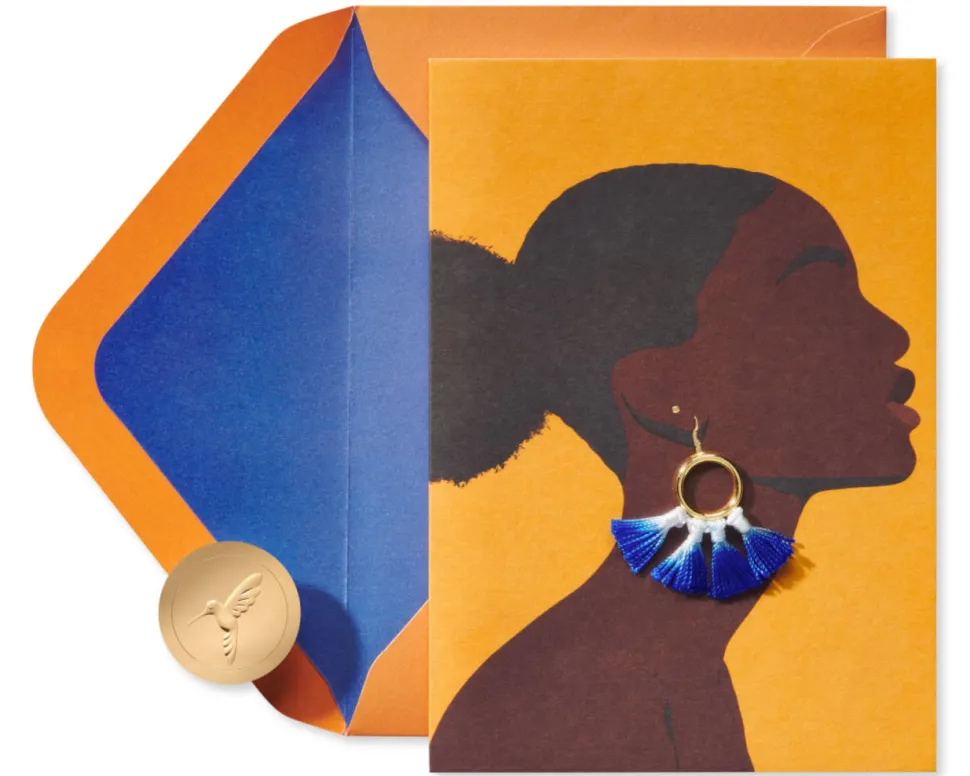 Fierce-fully and Wonderfully Made Friendship Greeting Card – Illustrated by Aminah Dantzler