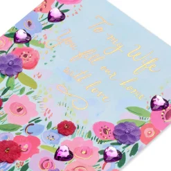 Fill Our Home With Love Mothers Day Greeting Card for Wife