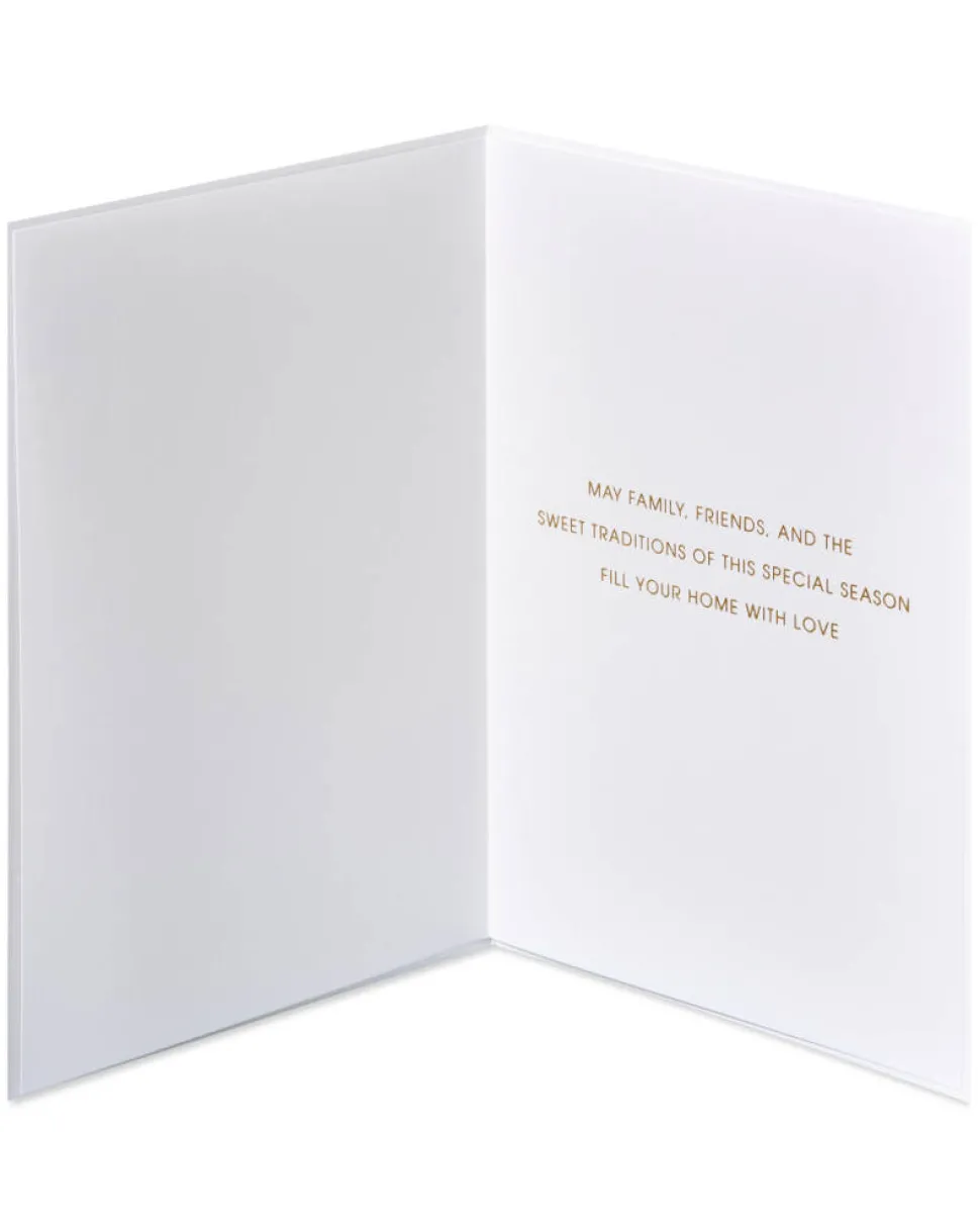 Fill Your Home with Love Hanukkah Greeting Card