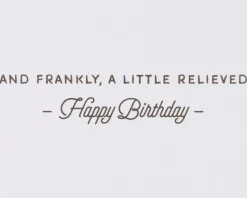 Fine Person Funny Birthday Greeting Card