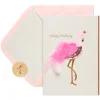 Flamingo Birthday Greeting Card