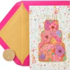 Floral Birthday Cake Birthday Greeting Card – Designed by House of Turnowsky