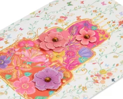 Floral Birthday Cake Birthday Greeting Card – Designed by House of Turnowsky