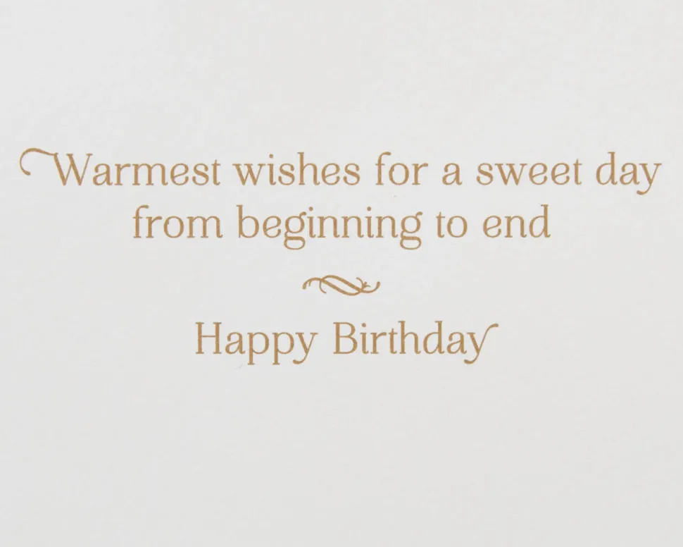 Floral Birthday Cake Birthday Greeting Card – Designed by House of Turnowsky