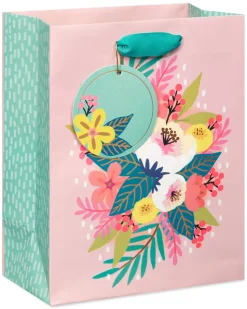 Floral Blossoms Medium Gift Bag, 1 Bag