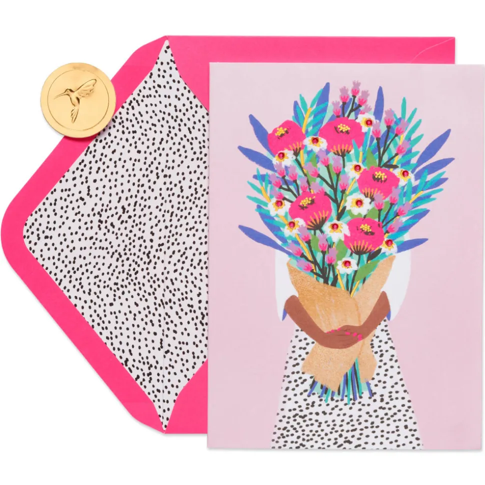 Floral Bouquet Birthday Greeting Card