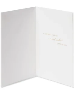Floral Ice Cream Birthday Greeting Card
