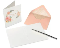 Floral Thank You Boxed Blank Note Cards with Envelopes, 20-Count