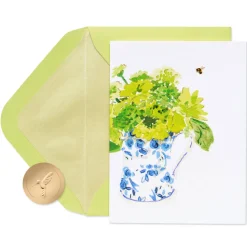Florals Blank Greeting Card