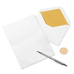 Flourishing Gems Blank Thank You Greeting Card