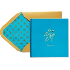 Flower Thank You Greeting Card