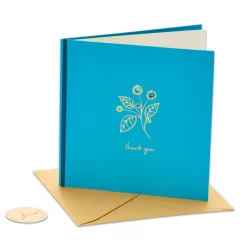 Flower Thank You Greeting Card