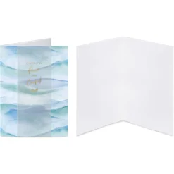 Flowers and Butterflies Sympathy Card Assortment, 4-Count