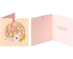 Flowers and Hummingbird Birthday Greeting Card Bundle, 2-Count