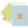 Flowers Friendship Blank Greeting Card