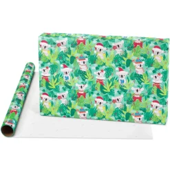 Forest Friends, Festive Friends, Koalas Holiday Wrapping Paper Rolls, 3 Rolls