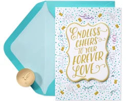 Forever Love Wedding Shower Greeting Card