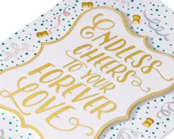 Forever Love Wedding Shower Greeting Card