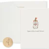 Fortune Cat Birthday Greeting Card